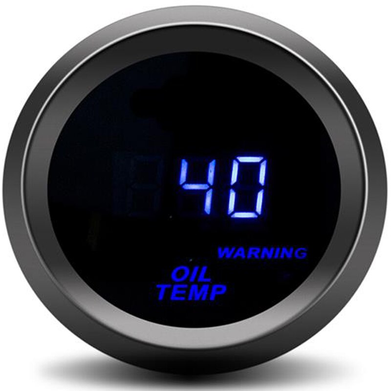 52mm Car Digital Turbo Boost Gauge PSI BAR Water Temp Oil Temp Oil Pressure Gauge Voltmeter Tachometer Rpm gauges Air Fuel Ratio: oil temp gauge