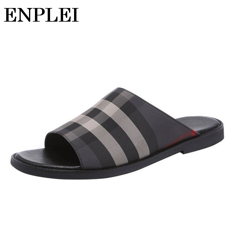 Enplei, sandalias de verano, zapatillas antideslizantes, zapatillas de baño Unisex, zapatillas cómodas, Chanclas de playa, chanclas suaves para interior, para hombre, talla 38-44
