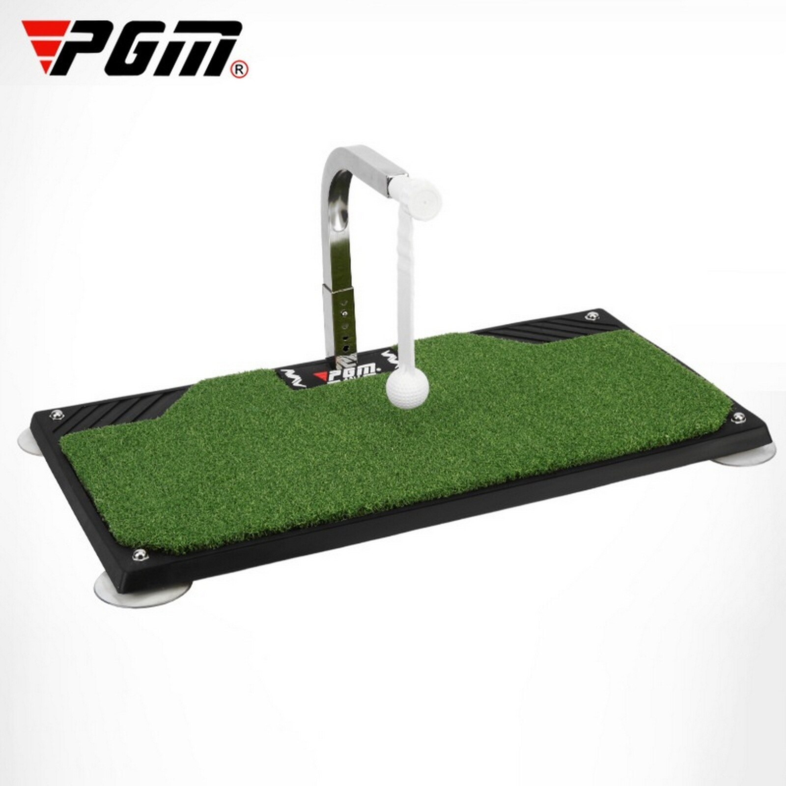 Golf Swing Trainer 360 Rotation Golf Putting Praxis Matte Golf Putter Trainer Anfänger Golf Schaukel Pytting Training Aids: Black