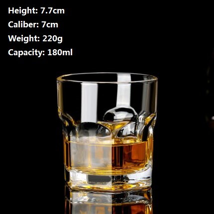 Verre à whisky carré en cristal, pour la maison, Bar, bière, eau et fête, hôtel, verres de mariage, , verres à boisson: E