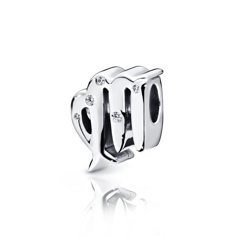 2019 inverno Nuovi 925 Branelli Dell'argento sterlina 12 Costellazioni Dello Zodiaco Pendenti E Ciondoli fit Originale Pandora Braccialetti Donne Gioielli FAI DA TE