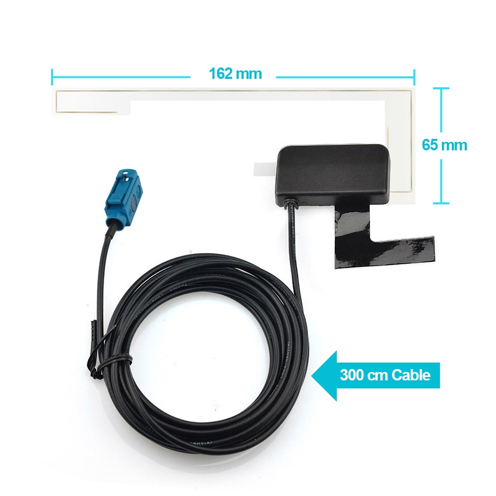 Eightwood universal auto bil dab + antenne radio aktiv forlængelse dab antenne fakra forstærket til alpine ren motorvej europa bil