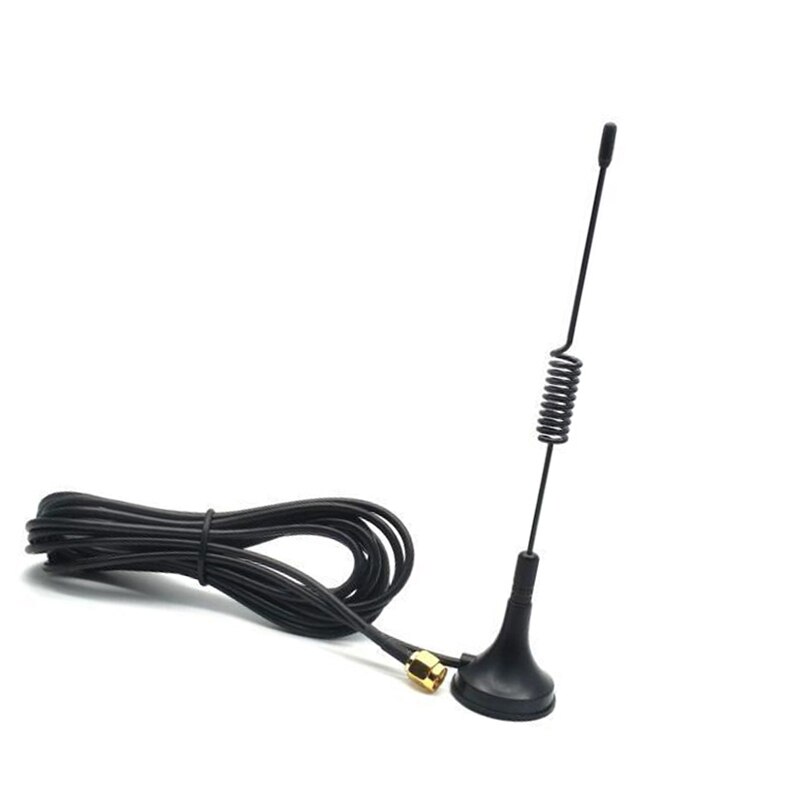 315Mhz Kleine Zuignap Omnidirectionele 7Dbi High Gain Sma Male 3M Kabel Hoge Antenne Draadloze Ontvangst Module