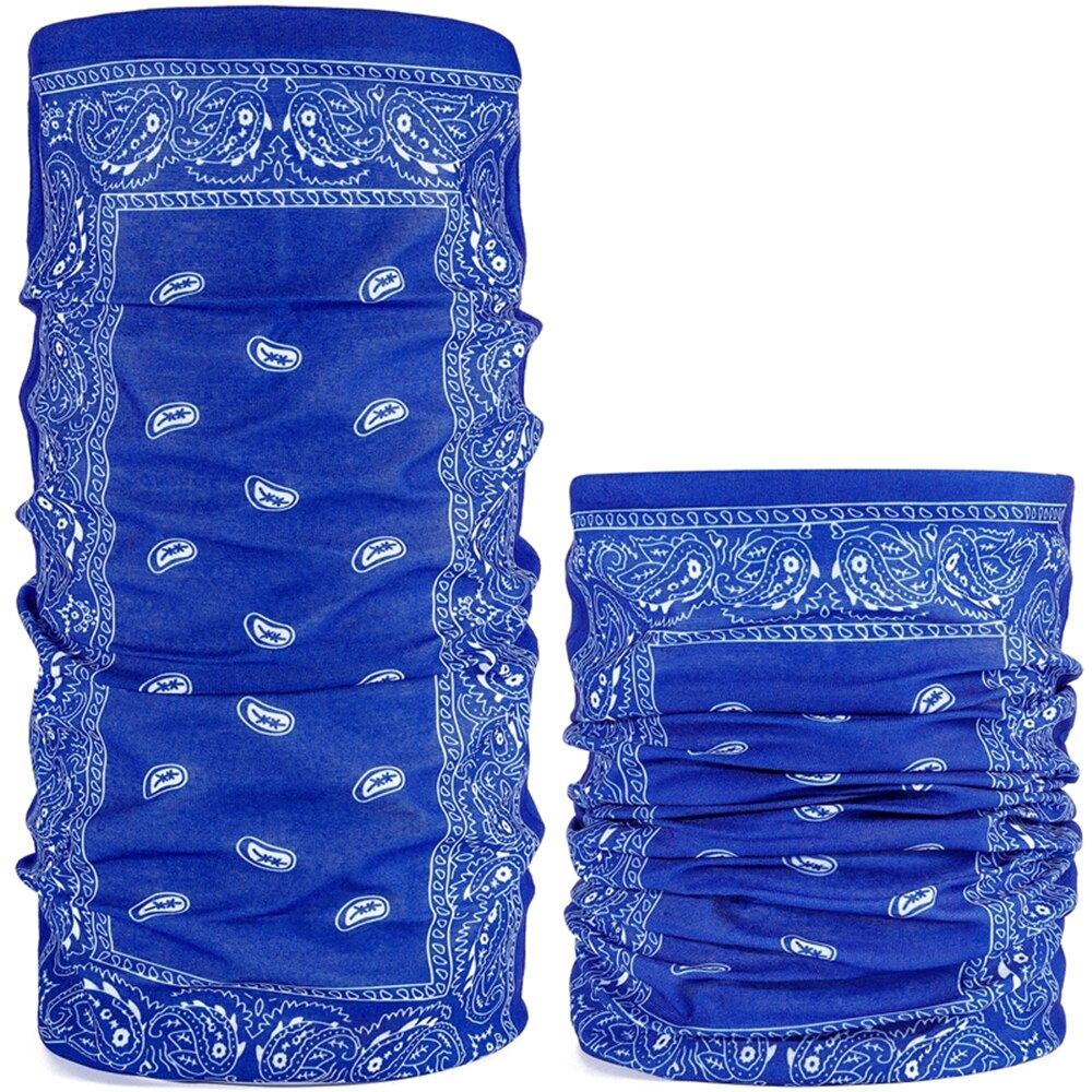 Beschermende bandana nekwarmers outdoor paardrijden kamperen masker bandana's zonbescherming bloemensjaal bloemen wandelsjaals gezichtssjaal