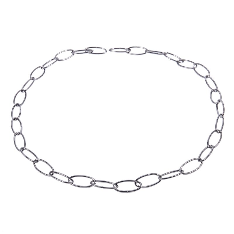 Chaîne robuste pour lustre Vintage, 2x1M, noir perle et or français