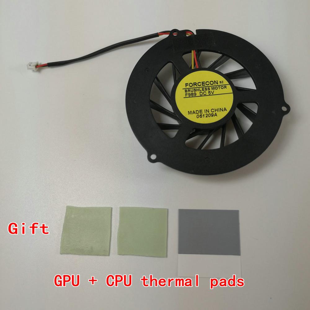 Original Laptop CPU Cooling Fan For Medion Akoya E7212 MD 98160 MD 98360 Cooler Fan F989 DFS601505MB0T