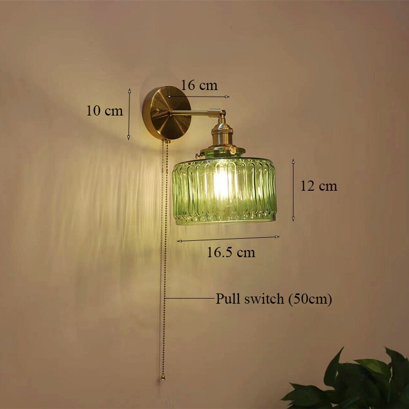 Nordisk vægdekoration led-lampe luminaria med drejeknap stue soveværelse minimalistisk indretningsbelysning væglamper galvaniseret skærm: 0-5w / Sølv