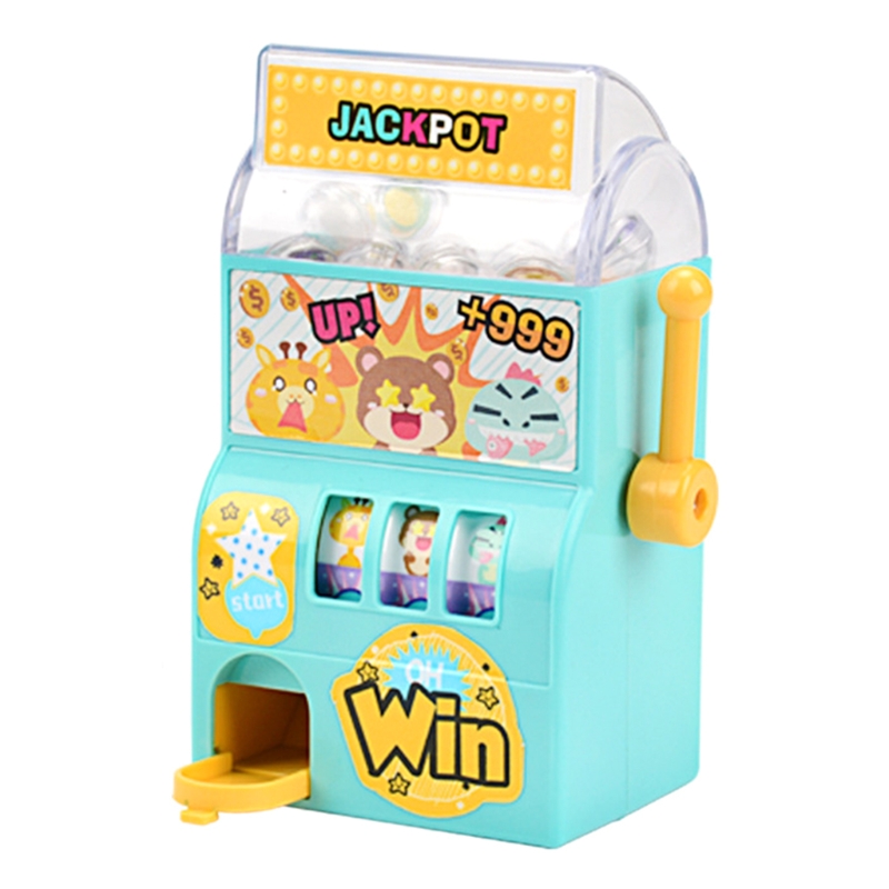 Mini Loterij Machine Candy Bal Machine Handleiding Drinken Grab Muziek Candy Bal Machine Mini Slot Machine Speelgoed Grappig Speelgoed