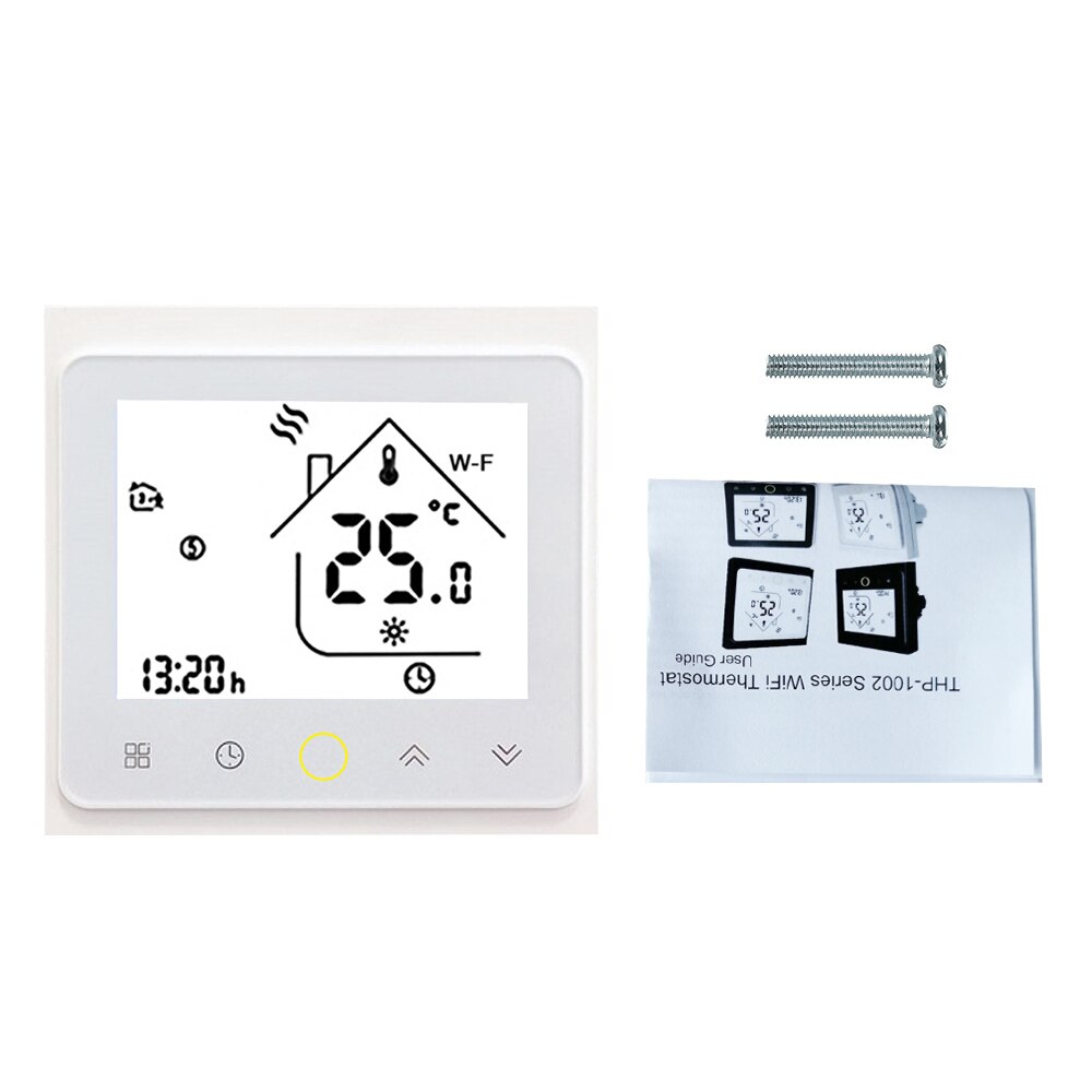 Thermostat de chauffage de l'eau contrôleur de température numérique WiFi intelligent Tuya/SmartLife APP contrôle écran LCD rétro-éclairé Programmable