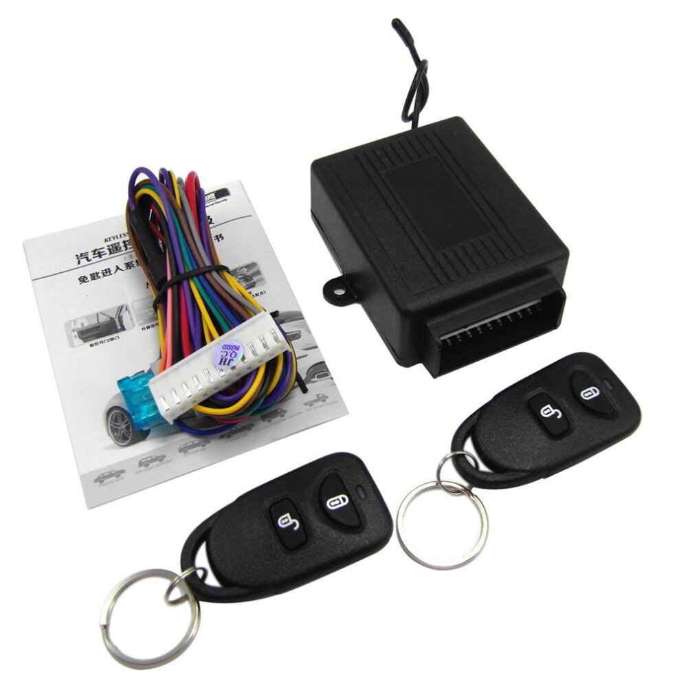 Kit de verrouillage centralisé de télécommande de système d'entrée sans clé de serrure de porte de véhicule de voiture avec le Kit de verrouillage Central de voiture de indicateur LED