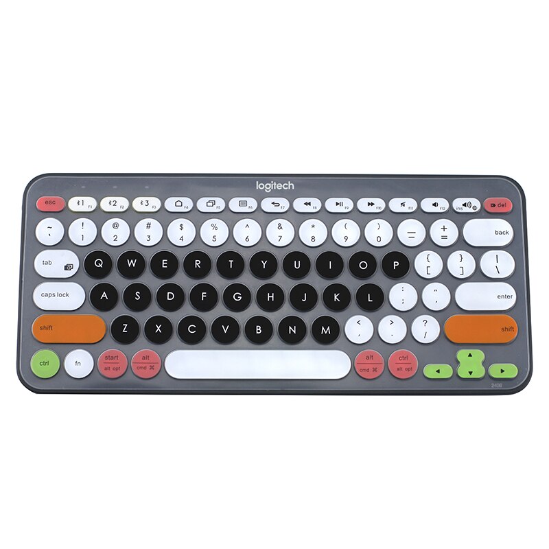 Tastatur Abdeckung für Logitech K380 Drahtlose Bluetooth Tastatur Silikon Wasserdichte Tastatur Aufkleber Geschmack Vollständige Abdeckung Film