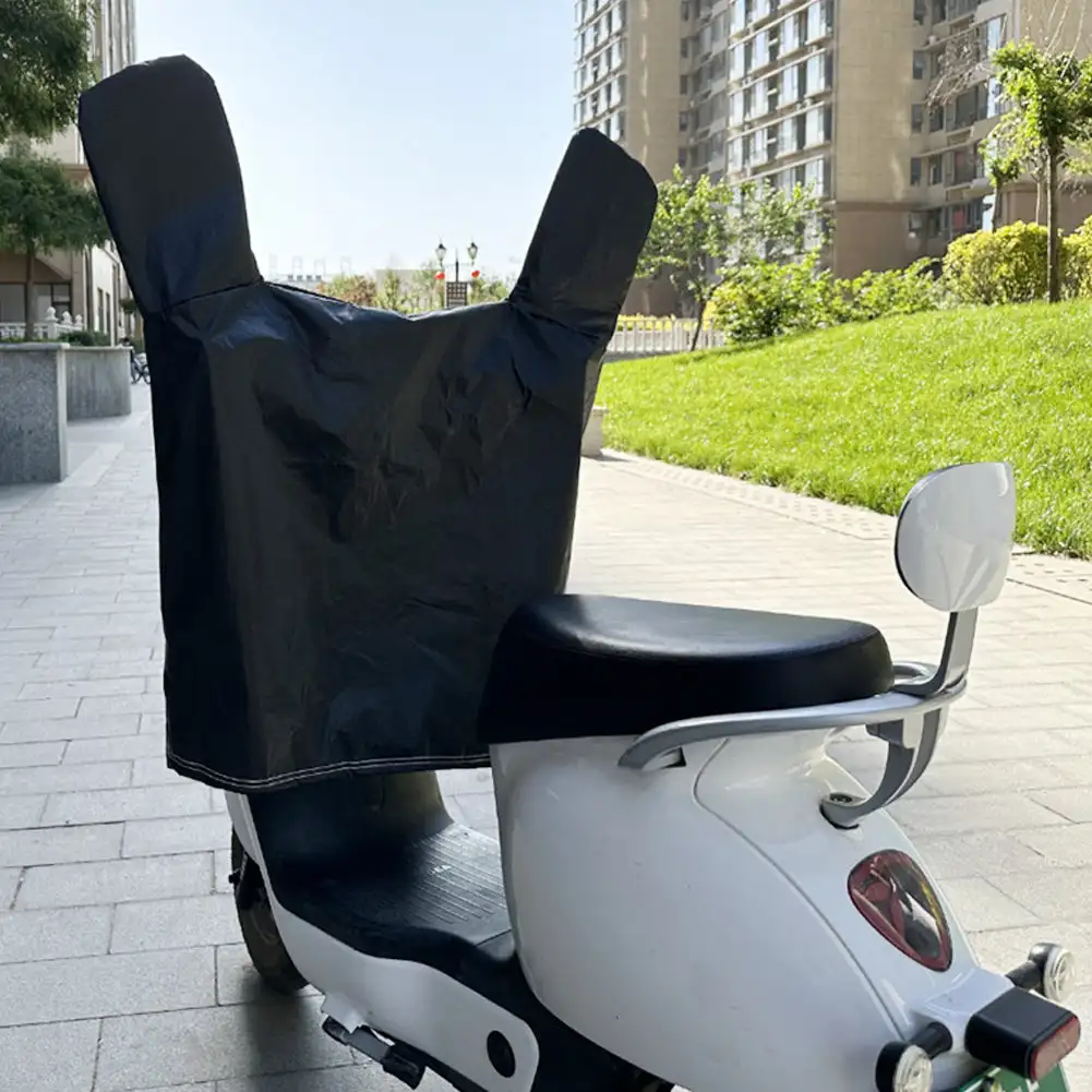 Cubierta impermeable para la lluvia para cabeza de motocicleta, Panel Universal para bicicleta eléctrica, cubierta para polvo, lluvia y nieve, cubierta protectora solar contra el polvo