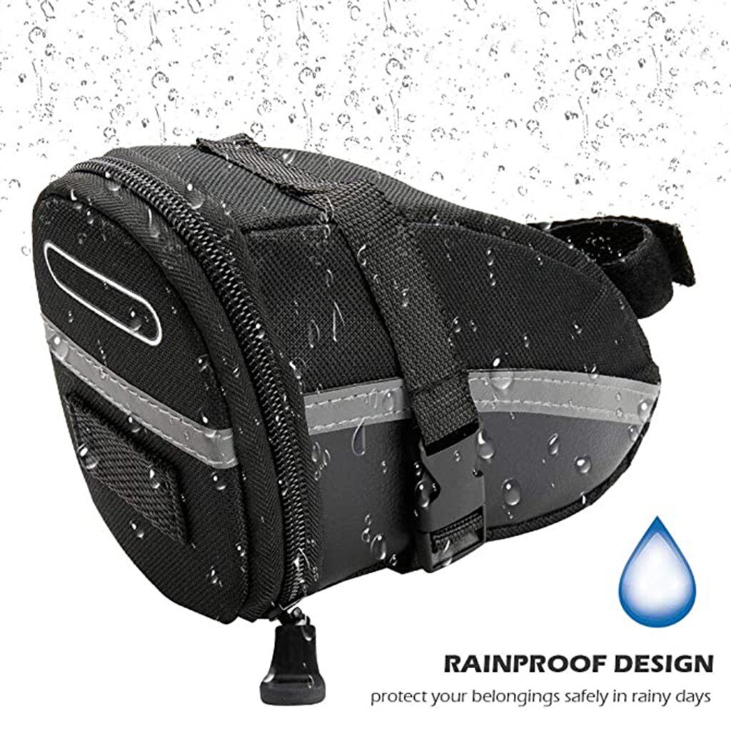 En STOCK vtt Portable étanche vélo selle sac cyclisme siège poche vélo queue sacs arrière sacoche vélo équipement vélo sac