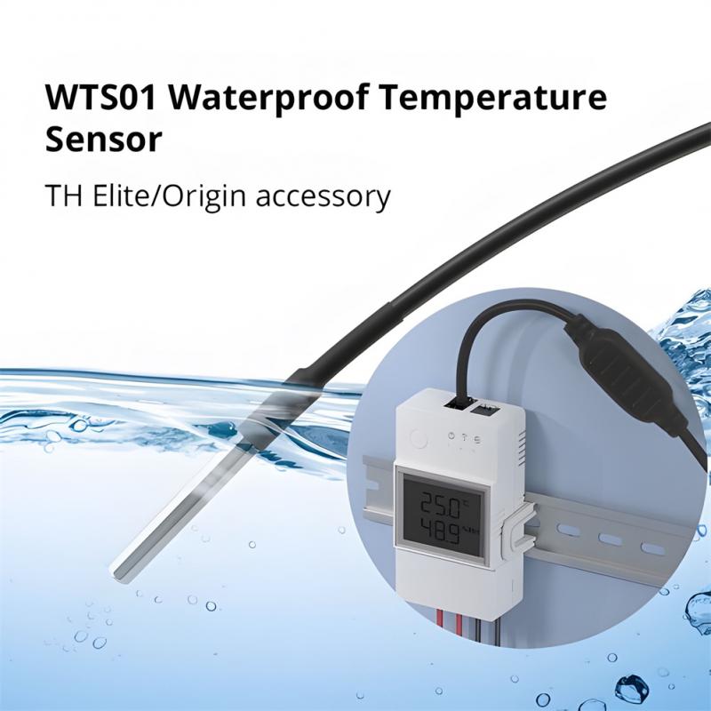 Sonoff Temperature And Humidity Sensor AM2301 THS01 AL010 WTS01 For TH Elite/Origin Waterproof/Non-watertight High Accuracy