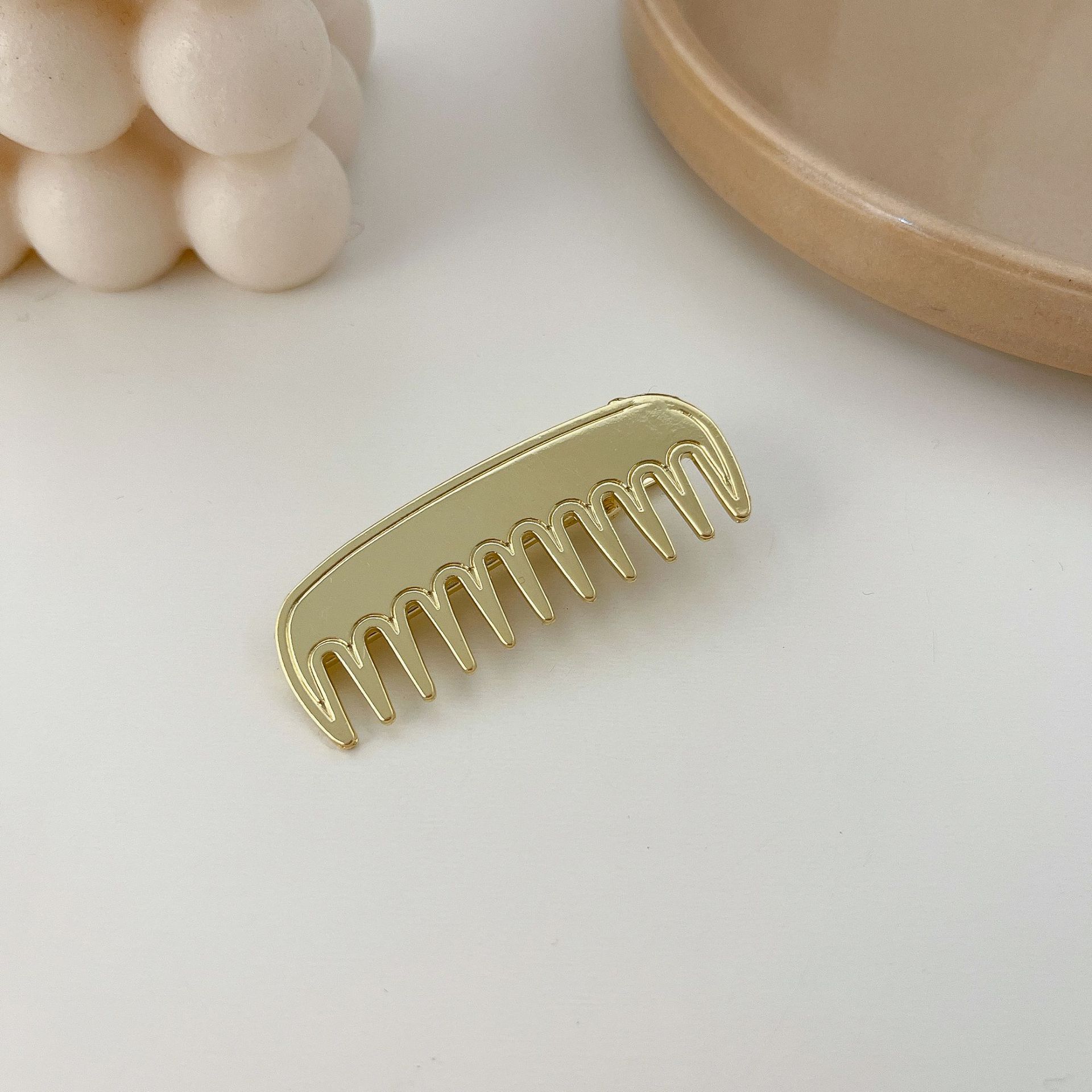 Mode Legering Haarspeldjes Schaar Kam Tang Een Woord Clip Vorm Haarspeld Eendenbek Pin Kant Clip Pony Haar Clip Voor vrouw: C