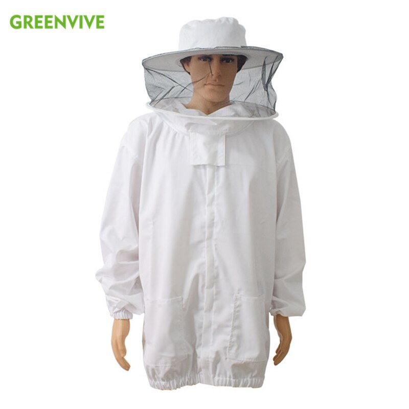 Costume apiculteur, veste de garde d&#39;abeille, costume de sécurité, voile, chapeau, robe, vêtements de Protection respirante, ruche, Protection Anti abeilles