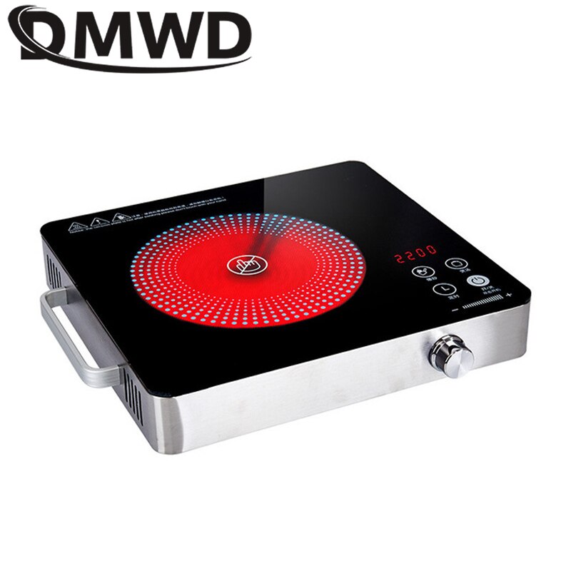 3500W Electric Magnetic Waterproof Induction Cooker Intelligent Pot Stove With Timer Ceramic Heaters Household Cooktop 110V