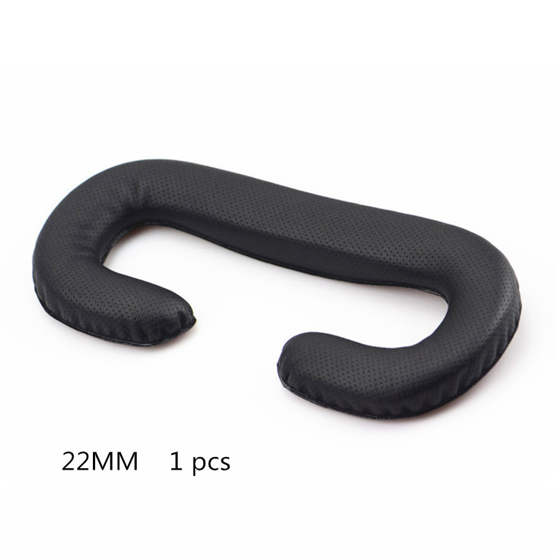 ABDO 22mm Gezicht Kussen Foam Cover Matte Oogmasker Vervangende onderdelen voor HTC Vive VR Glesses Makkelijk Schoon: 22mm(1 pcs)