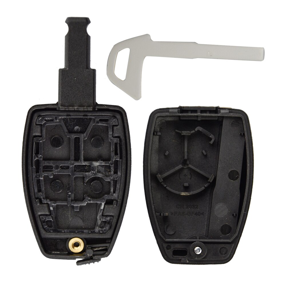 OkeyTech 5 Buttons Style Car Remote Key Case Shell Cover Fob For Volvo C30 C70 XC90 V70 S60 V40 V50 Insert Blade Replacement