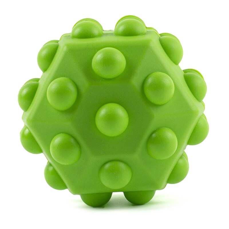 Pop Ball Fidget Toy 3D Fidget Ball Push Bubble Help People Relieve Stress Interactive Sensory Toy Non-toxic Harmless: Green
