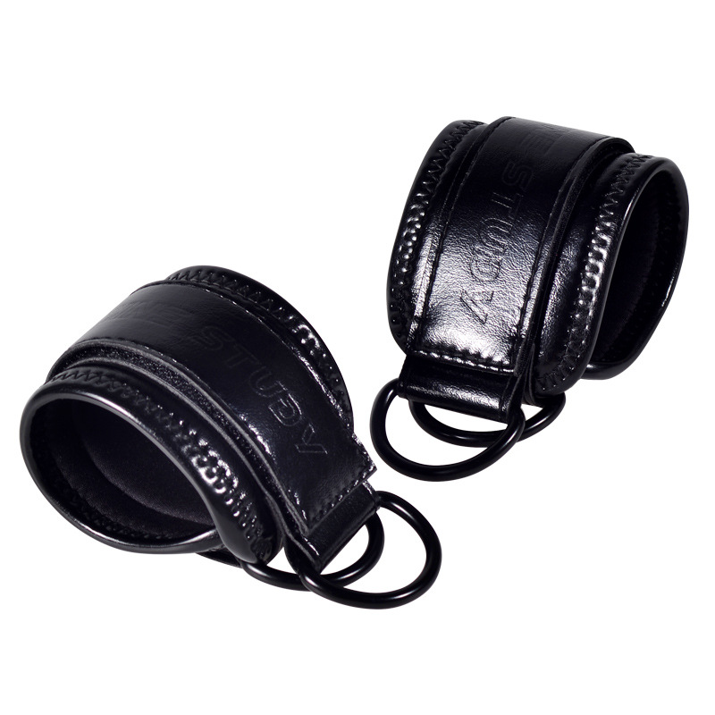 Handgelenkschlaufen für Widerstandsband, Workout, Fitness, Knöchelriemen, Fußstütze, Manschetten, Kabel, Maschinen, Fitnessstudio, Heimfitnessgeräte: Brown