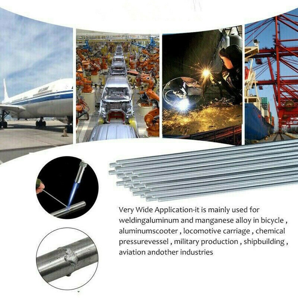 Barras de soldadura de aluminio Durafix, 10/20 piezas, baja temperatura, 1,6/2mm