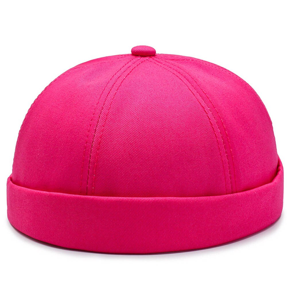 Bonnet sans bord pour hommes et femmes: rosepink