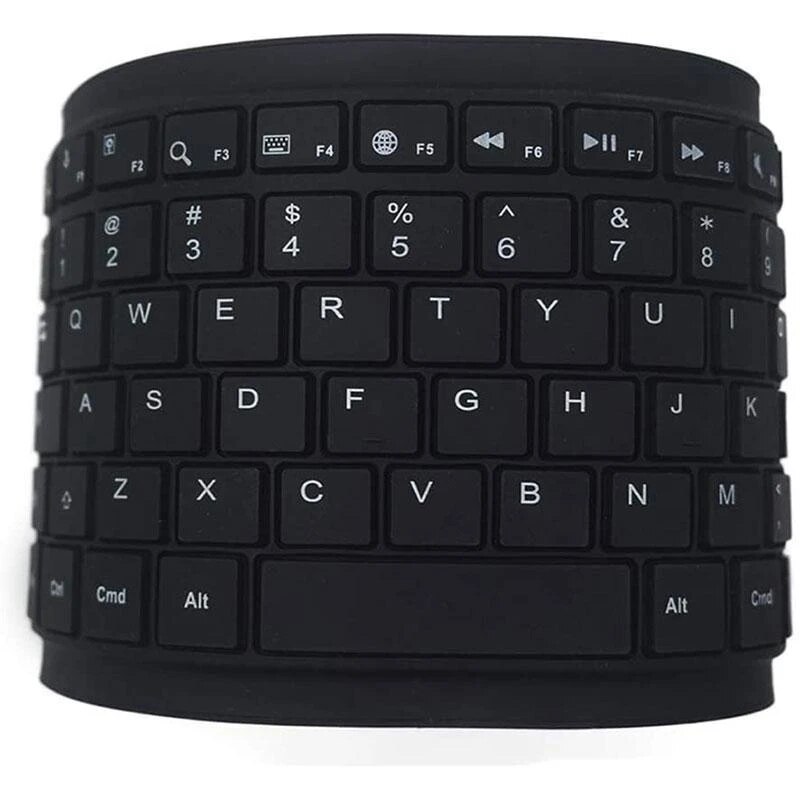 109 Keys Silicone Soft USB Wired Keyboard