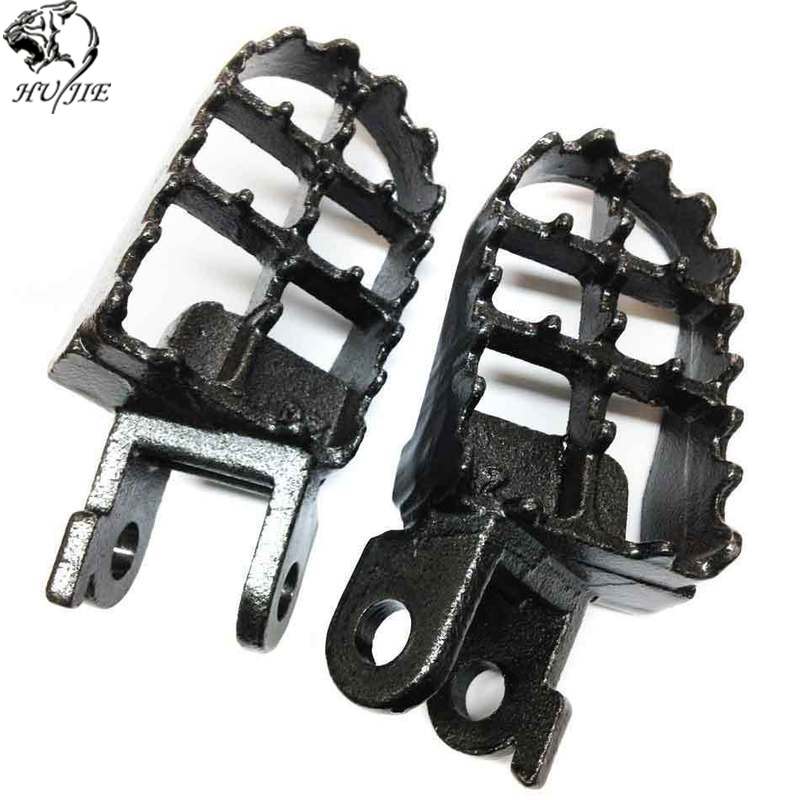 De pie clavijas reposapiés para Honda XR250 XR 250 400 CR80 XR650L 96-05 XR350R 83-84 XR600R 89-00 XR650R 000-05 de Motocross