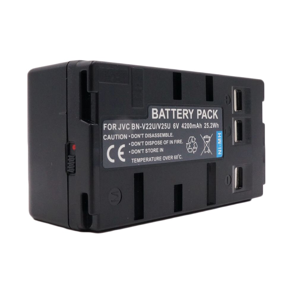 WHCYonline 4200mAh Camera Battery For JVC BN-V11U BN-V12 BN-V12U BN-V14U BN-V15 BN-V18U BN-V20 BN-V20U BN-V20US BN-V22 BN-V22U