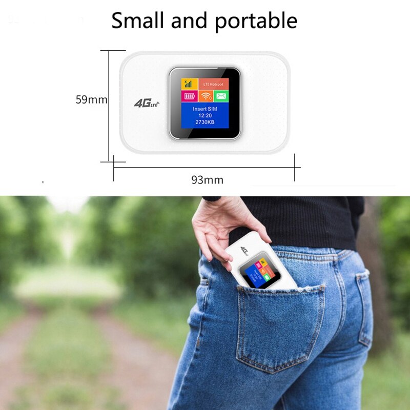 4G Wifi routeur Mini routeur 4G sans fil Portable poche WiFi Mobile Hotspot voiture Wi-Fi routeur