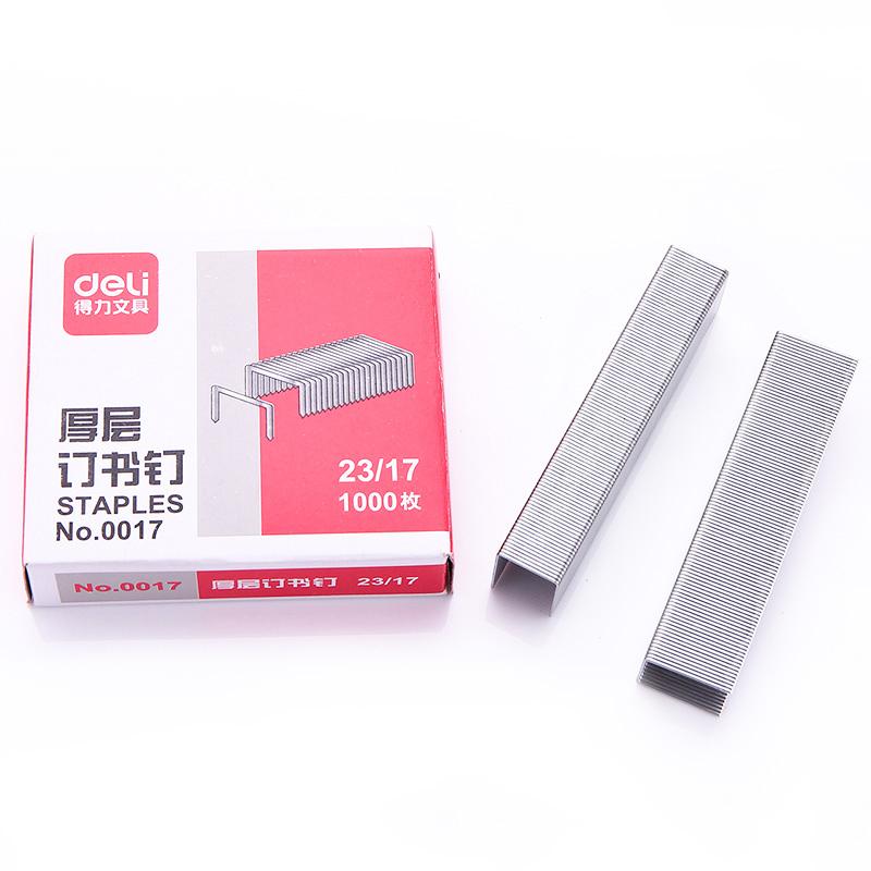 10Pack x 1000Pcs 23/17 Heavy Duty Metal Staples Silver Color Paper Capacity 120 Sheets Home School Office Binding Clip Tool 0017