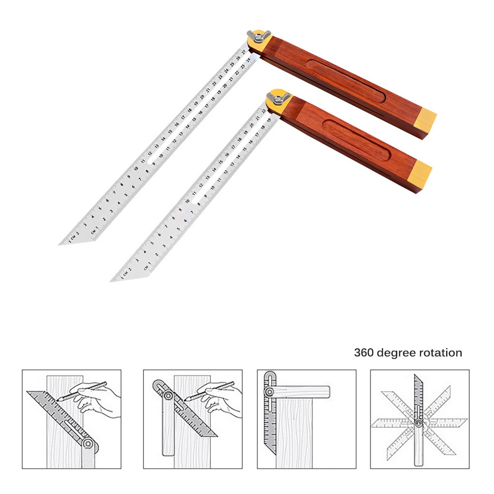 ABEDOE Craftsman Sliding T-Bevel Square Gauge Prot... – Grandado