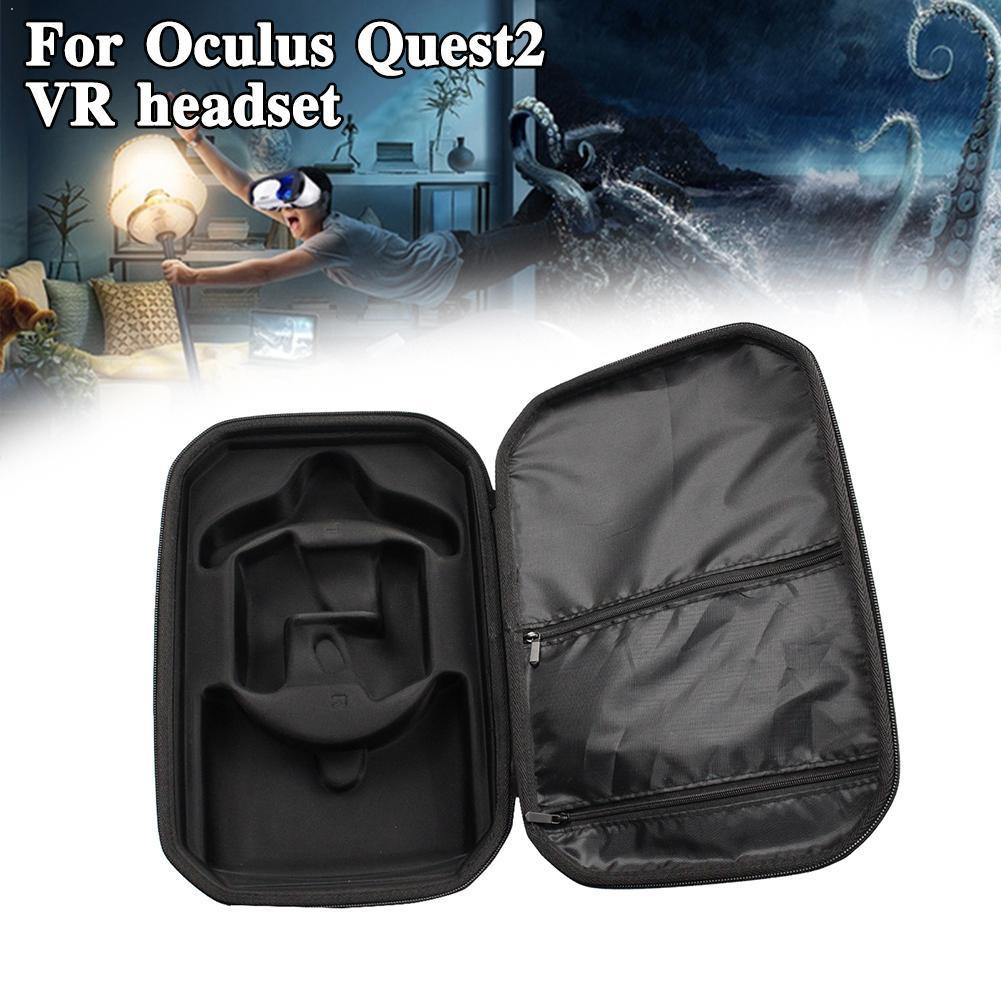 Protable Vr Accessories For Oculus Quest 2 Vr 2 Carrying Case Quest Storage Box Headset Protective Eva For Oculus Trave J4I5