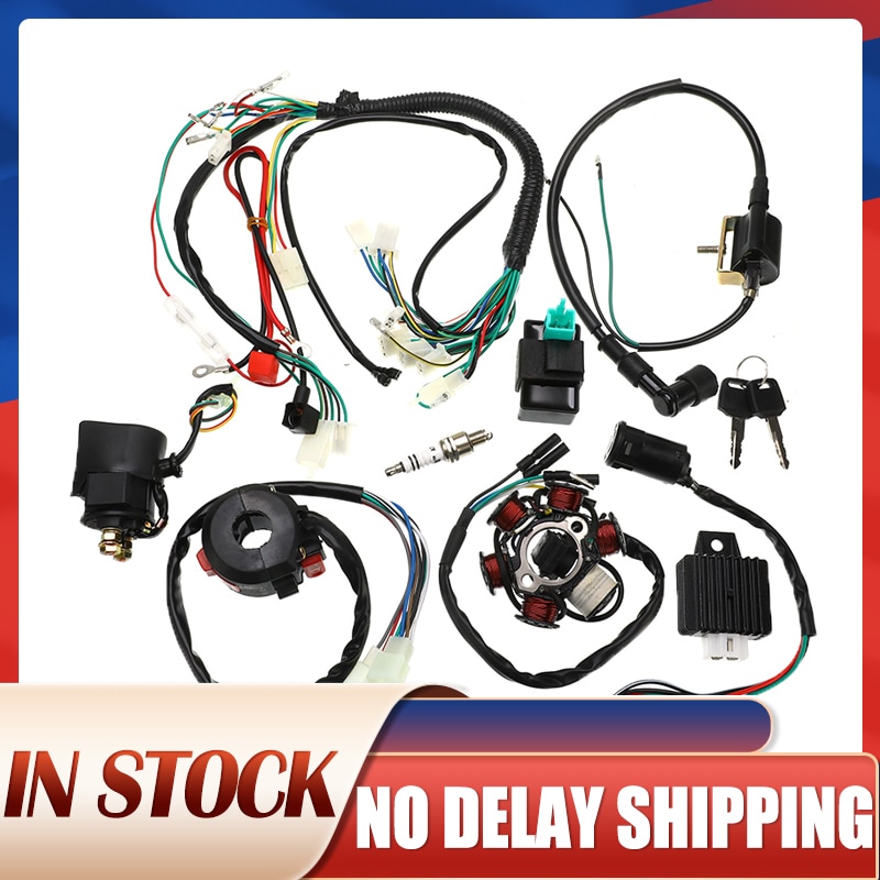 Riloer Kit de câblage électrique pour ATV QUAD 150/200