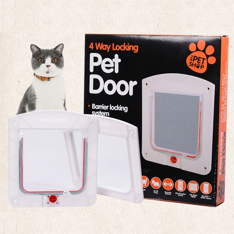 Petshy Plastic Cat Gate Ramps Small Dog Flap Doors... – Grandado