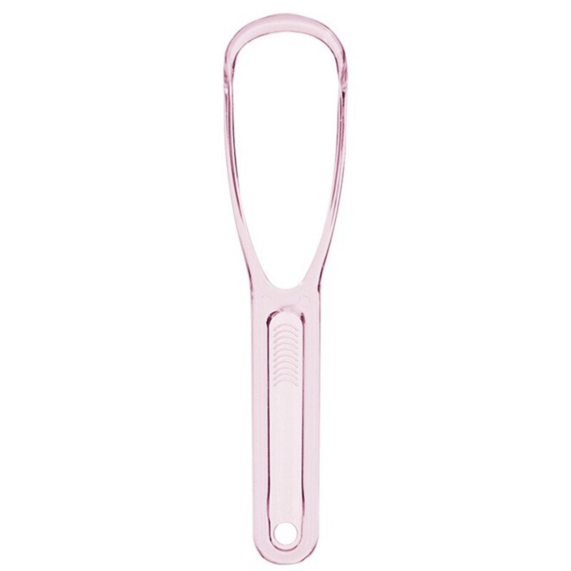 Tongue Cleaner Bad Breath Away Hand Scraper Brush Silica Handle Oral Hygiene Dental Care Cleaning