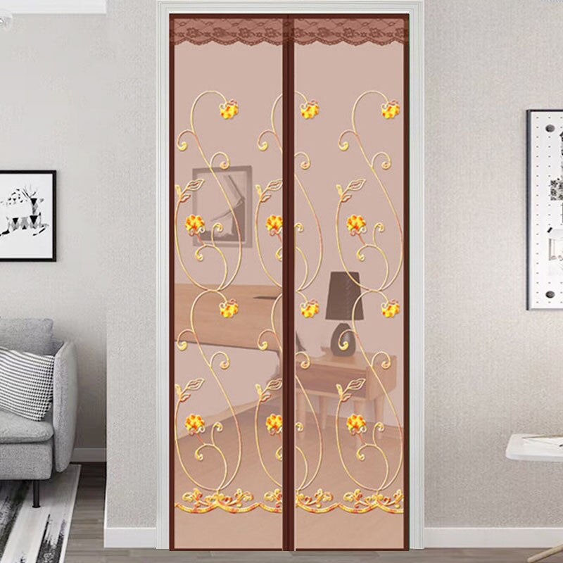 Gardinnett anti flue insekt netting insekt anti-mygg dørskjerm magnetisk dør netting magnetisk myggnett dør