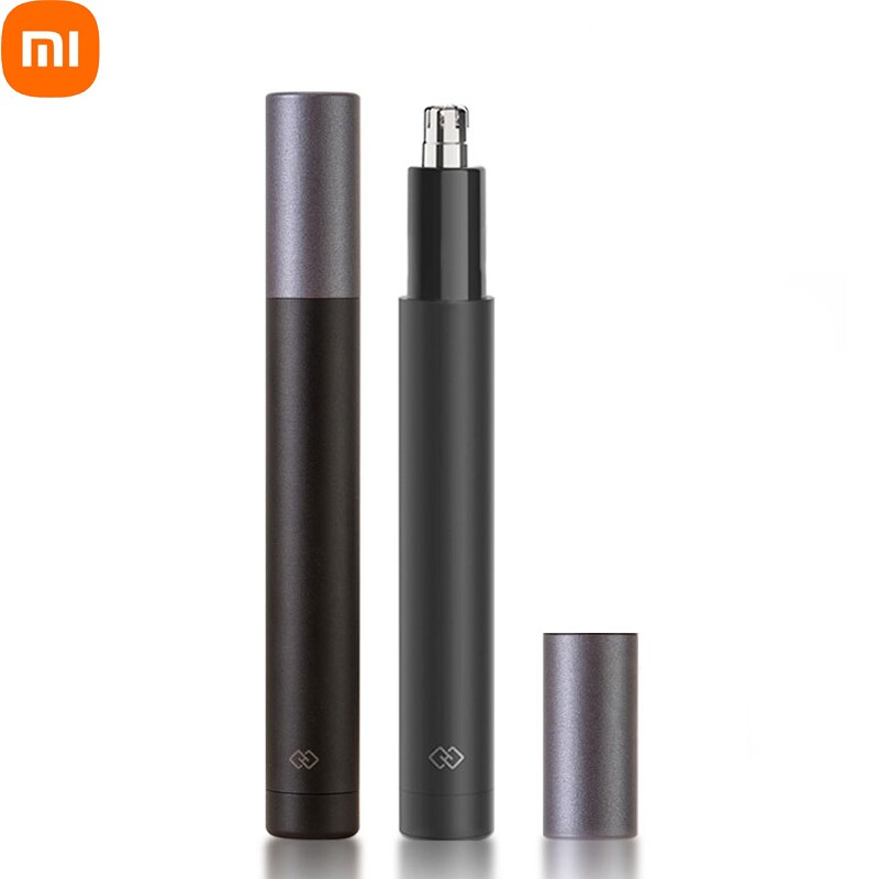 Xiaomi Mini Waterdichte Elektrische Neus Tondeuse Draagbare Neushaar Scheerapparaat Clipper Verwijderbare Veilig Roterende Cleaner Tool