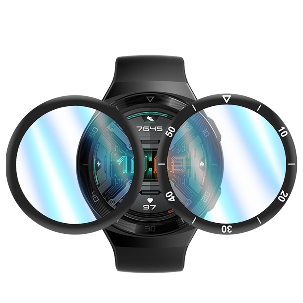 Gt 2e Horloge Film Voor Huawei Horloge Gt 2e Screen Protector 3D Gebogen Rand Volledige Dekking Zachte Beschermende Film Voor huawei Gt 2 E