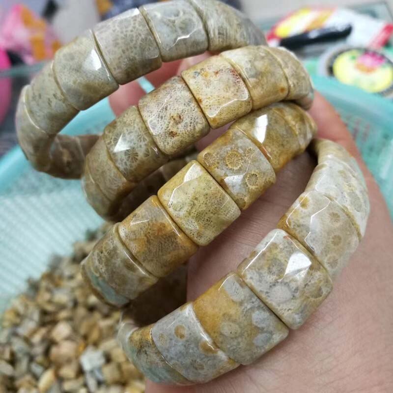 Natuurlijke Chrysant Steen Armband Natuurlijke Edelsteen Armband Diy Sieraden Armband Voor Vrouw Voor