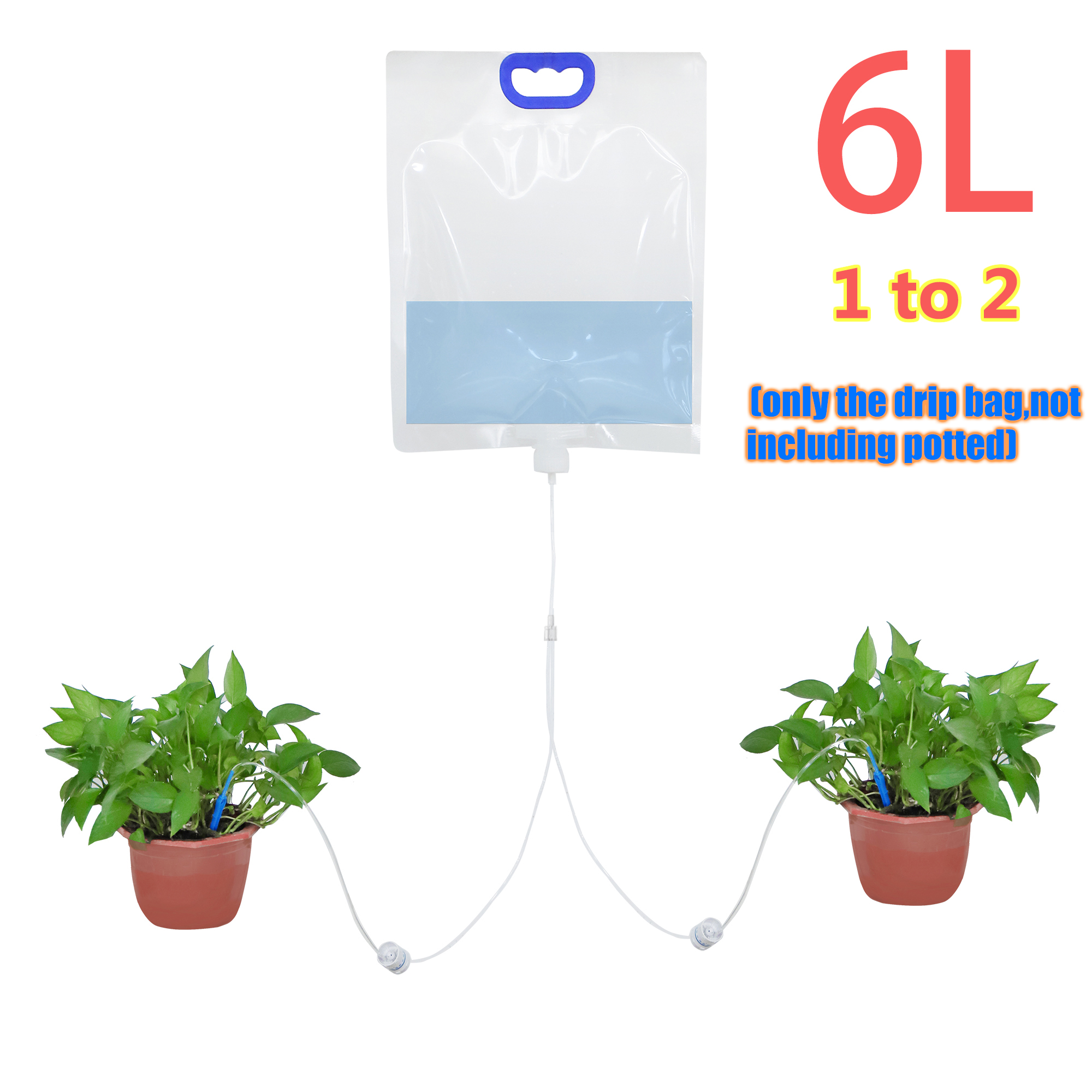 3l/3.5l/5l Plant Irrigatiezak Automatische Gieter Verstelbare Tuinpotten Druppelnaald Apparaat Tuin Water Waterzak
