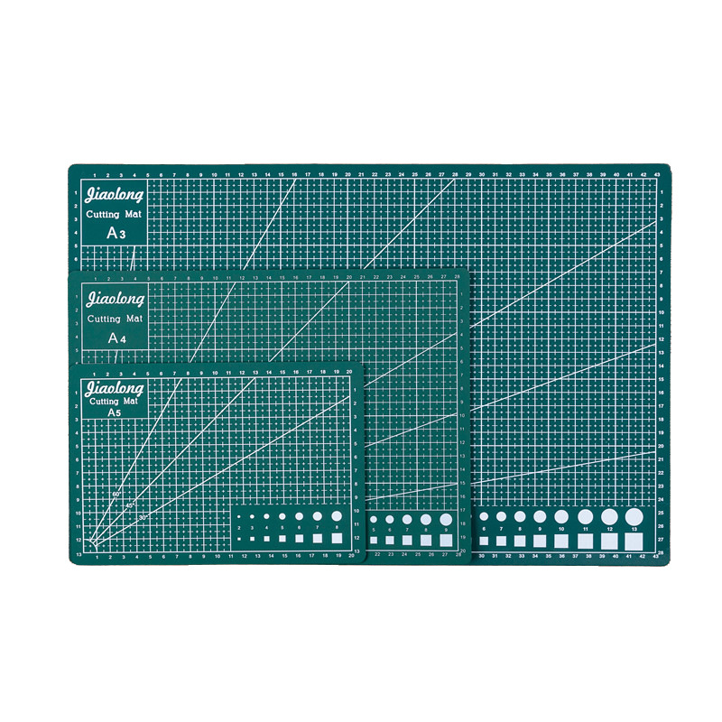 A3a4a5 Cutting table With Rectangular Grid Line Automatic Recovery Board Cutting mat Metal Fabric Manual Leather Tool Diy Pad