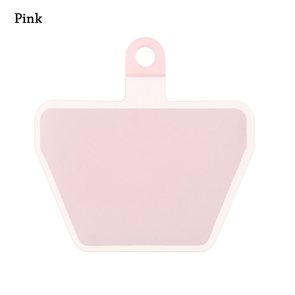 2022 Telefoon Lanyard Pakking Universele Afneembare Zelfklevende Mobiele Telefoon Patch Anti-Verloren Telefoon Lanyard Accessoires: pink