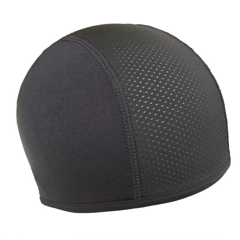 Montar en una pequeña gorra de tela forro de casco de bicicleta casco de motocicleta de secado rápido al aire libre gorra de ocio