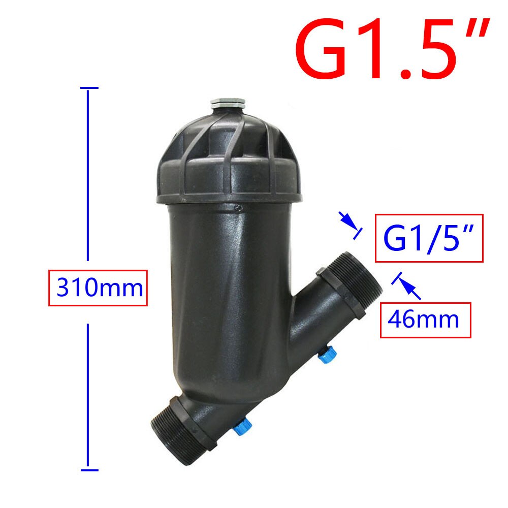 120 Mesh Irrigation Filter 1/2 3/4 1.2 1.5 2 Inch Garden Watering Metal Net Filter Screen Sprayer Gardening Drip Irrigation tool: 1.5 Inch