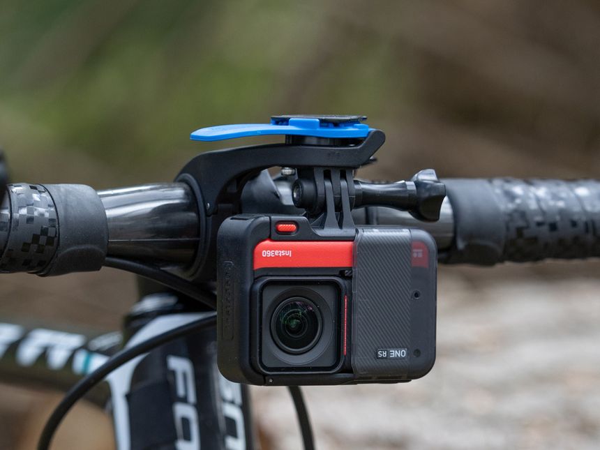 Quad sperren Handyhalterung - aus Vorderseite montieren + Universal- Adapter - Fahrradlenker