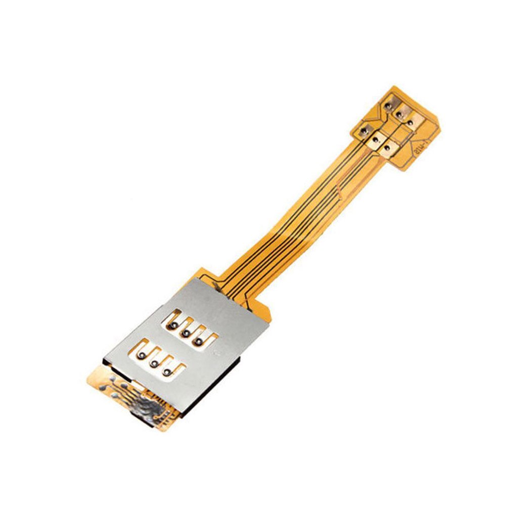 Dual Sim-kaart Dubbele Adapter Converter Compatibel Mobiele Telefoon Iphone Samsung Jr Deals