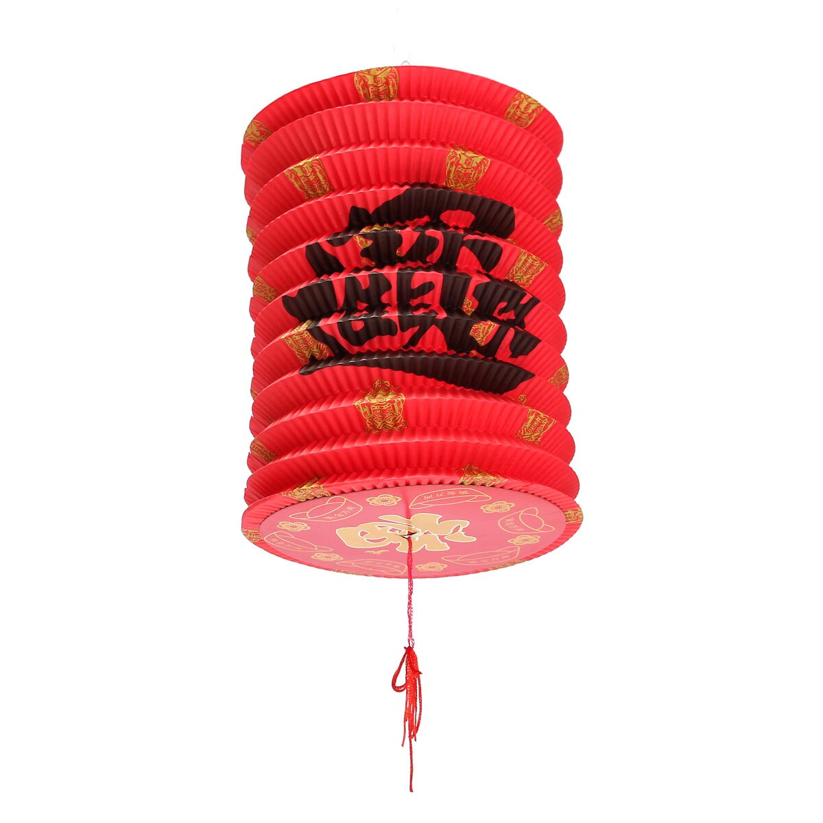10pcs Chinese Asian Hanging Paper Lantern Custom Tradition Mid-Autumn / Year Celebrate Party Decoration