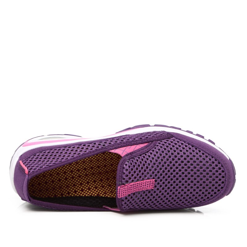 Dames toning schoenen ademende dames platte wandelschoenen comfortabele sport dames wedge sneakers trainer